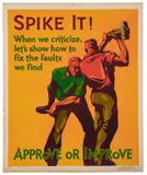 Spike it! by Anónimo, Color lithograph, Mather&Company, printed in USA, sold Mar 2025