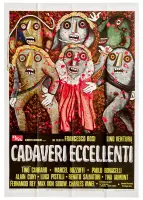 'Cadavres exquis' directed by Francesco Rosi by Enrico Baj, Offset, Rotolitografica, Roma, sold Oct 2024