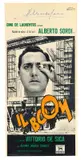 Playbill for 'Il Boom' starring Alberto Sordi by Enrico De Seta, Offset, Policrom, Roma, sold Oct 2024