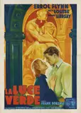 'The green light' directed by Frank Borzage, starring Errol Flynn by Luigi Martinati, Color lithograph, I, sold Oct 2024