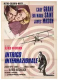 'North by Northwest' directed by Alfred Hitchcock by Lorenzo Nistri, Offset, Rotolitografica, Roma, sold Oct 2024