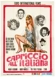 'Capriccio all'italiana' directed by Mauro Bolognini, Mario Monicelli, Pier Paolo Pasolini and Steno by Rodolfo Gasparri, Offset, Policrom, Roma, sold Oct 2024