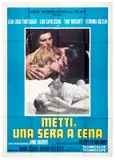 'One night at dinner' starring Jean-Louis Trintignant by Enrico De Seta, Offset, Litoroma, Roma, sold Oct 2024