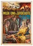'Week-end à Zuydcoote' starring Jean-Paul Belmondo and Catherine Spaak by Rodolfo Gasparri, Offset, Policrom, Roma, sold Oct 2024