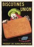 Biscotines Union by Leonetto Cappiello, Color lithograph, Imp, sold Apr 2024