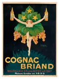 Cognac Briand by M. Stéphane, Color lithograph, Imp, sold Apr 2024