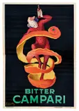 Bitter Campari by Leonetto Cappiello, Color lithograph, Les Nouvelles Affiches Cappiello, Atelier Devambez, Torino, offered Apr 2024