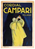 Cordial Campari by Leonetto Cappiello, Color lithograph, Imp, sold Apr 2024