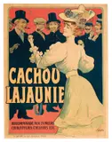 Cachou Lajaunie by Francisco Tamagno, Color lithograph, B, sold Apr 2024