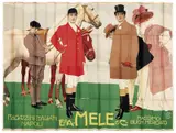 E. & A. Mele & Ci. / Massimo buon mercato by Leopoldo Metlicovitz, Color lithograph, Off, sold Apr 2024