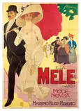 E. & A. Mele & Ci. / Mode novità by Aldo Mazza, Color lithograph, Off, sold Apr 2024