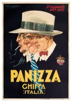 Panizza by Plinio Codognato, Color lithograph, Ed, offered Apr 2024
