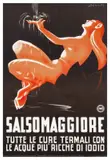 Salsomaggiore by Emidio Adriani, Color lithograph, S, sold Apr 2024