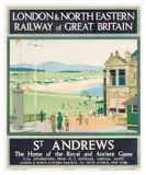 St. Andrews by Henry George Gawthorn, Color lithograph, Ben Johnson & Co, sold Apr 2024