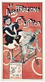 La Illustrazione Ciclistica by Riccardo Galli, Color lithograph, Stab, sold Apr 2024