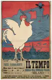 Il Tempo by Franz Laskoff, Color lithograph, Off, sold Apr 2024