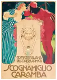 Scognamiglio Caramba by Leopoldo Metlicovitz, Color lithograph, Off, sold Apr 2024