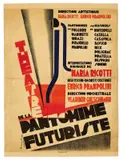 Théâtre de la Pantomime Futuriste by Enrico Prampolini, Color lithograoph, Imp, sold Apr 2024