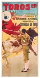 Toros en Verona / Grande Arena by H. Colmenero, Color lithograph, printer unknown, offered Apr 2024