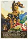 Torino 1928 / IV Centenario di Emanuele Filiberto by Marcello Dudovich, Color lithograph, Ed, sold Apr 2024