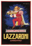 Biscotti Lazzaroni / Saronno by Giorgio Muggiani, Color lithograph, Ed, sold Apr 2024