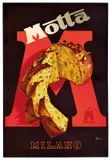 Panettone Motta by Severo Pozzati, Offset / Color lithograph, Calcografia e cartevalori, Milano, sold Apr 2024