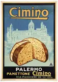 Panettone Cimino / Palermo by Anónimo, Color lithograph, Ind, offered Apr 2024