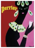 Perrier by Bernard Villemot, Offset, printer unknown, sold Apr 2024
