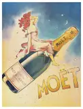 Moët & Chandon Champagne by Vince Mcindoe, Offset, printer unknown, sold Apr 2024