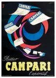 Bitter Campari l’apéritif by Aldo Catti, Color lithograph, A, sold Apr 2024