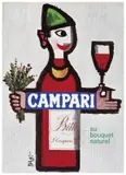 Campari au bouquet naturel by Celestino Piatti, Offset, A, sold Apr 2024
