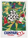 Italia 90 / Bitter Campari by Ugo Nespolo, Offset, IGAP, Milano, sold Apr 2024