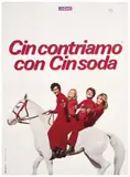 Cin contriamo con Cin Soda by Gruppo G, Offset, Tipografia Torinese, Torino, offered Apr 2024