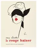 Le Rouge Baiser by René Gruau, Offset, printer unknown, sold Apr 2024