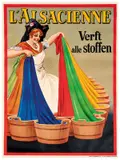 L'Alsacienne teint tous tissus by Dorfi, Color lithograph, Imp, offered Apr 2024