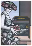 'Mata Hari' for Olivetti by Flavio Costantini, Offset, printed in Italy, sold Apr 2024