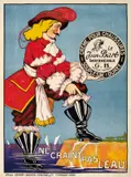 Le Jean Bart / Creme pour chassures by Anónimo, Color lithograph, Eblagon Landsberg, Paris, offered Apr 2024