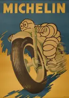 Michelin by Anónimo, Color lithograph, Arti Graf, sold Apr 2024