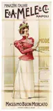 E. & A. Mele & Ci. / Mode stoffe by Aleardo Villa, Color lithograph, Off, sold Apr 2024