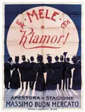E. & A. Mele & Ci. / Klamor! by Anónimo, Color lithograph, Off, offered Apr 2024