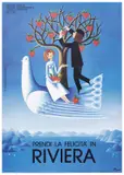 Prendi la felicità in Riviera by Raymond Peynet, Offset, Esagraph, Genova, sold Apr 2024