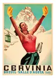 Cervinia by Arnaldo Musati, Offset, Gros Monti & C, sold Apr 2024