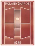 Roland Garros by Jean-Michel Folon, Offset, Maeght Ed, sold Apr 2024