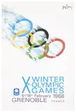 Xeme Jeux Olympiques d'Hiver Grenoble by Anónimo, Offset, Imp, sold Apr 2024
