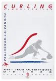 XVI Jeux Olympiques d’hiver / Curling by Temsport, Offset, Avenir Graphique, Meaux, offered Apr 2024