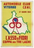 L’asso di fiori / Coppa dei tre laghi by F. Di. N., Offset, printer unknown, sold Apr 2024