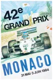 42e Grand Prix Monaco by Pierre Berenguier, Offset, AIP, Monaco, sold Apr 2024
