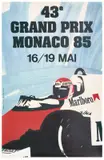 43e Grand Prix Monaco by Jacques Grognet, Offset, AIP, Monaco, sold Apr 2024