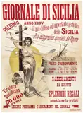 Giornale di Sicilia by Anónimo, Color lithograph, Lit, sold Apr 2024