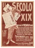 Il secolo XIX / Diretto da L. A. Vassallo Gandolin… by Giuseppe Garuti, Color lithograph, Lit, sold Apr 2024
